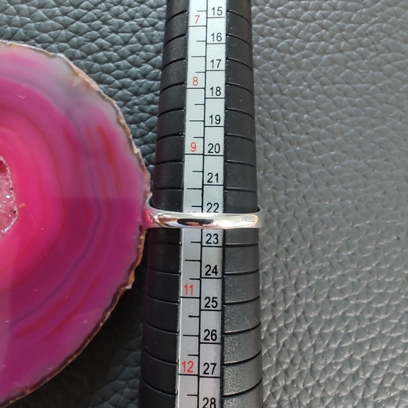 Designer HG Hagit Gorali 925 Drusy ring size 10 Israel - Picture 9 of 11